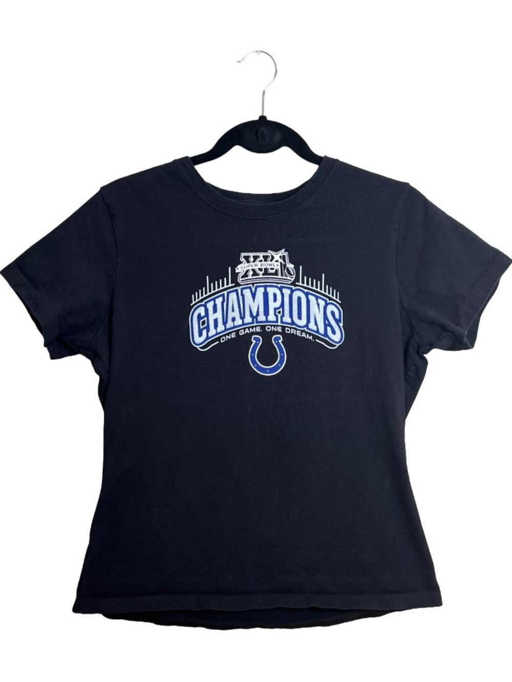 Vintage Reebok Indianapolis Colts Super Bowl XLI Champions T-Shirt Large